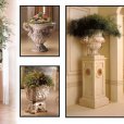 Renato Costa, classical decorative planters and vases, baroque stone planter, large decorative vases stone pots buy in Spain